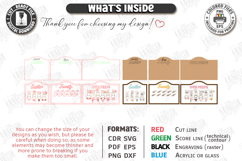 Family Easter Signs Laser Cut Bundle | Welcome Signs SVG Product Image 8