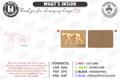 Animal Skeleton Laser Cut | Anatomy Puzzles | Learning Bones Product Image 3