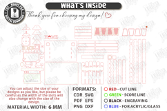 Outdoor Welcome Sign Planter Laser Cut Bundle | Porch Decor Product Image 5