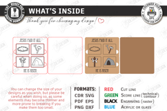 He Is Risen Puzzle Laser Cut | Christian Easter Story | CNC Product Image 3