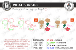 Mother's Day Stanley Toppers Laser Cut Bundle | Mom Gift SVG Product Image 5