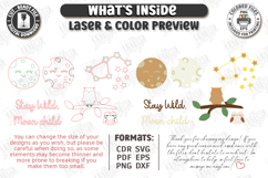 Nursery Wall Decor Laser Cut | Kids Room Decor | Kids Laser Product Image 3