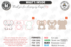Wood Animal Toy Laser Cut | Push Toy | Kids Laser | Elephant Product Image 3