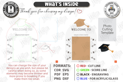 Graduation Welcome Signs Laser Cut Bundle | Graduation Party Product Image 5