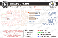 Baby Birth Announcement Sign Laser Cut Bundle | New Born SVG Product Image 10