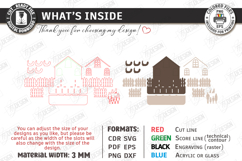 Personalized Family Key Holder Laser Cut Bundle | Wall Decor Product Image 5