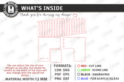 Corner Shelf Laser Cut Bundle | Wall Shelf | Home Decor SVG Product Image 10