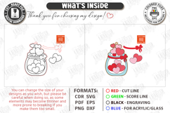 Valentine's Paintable Ornament Laser Cut | Coloring Craft Product Image 3