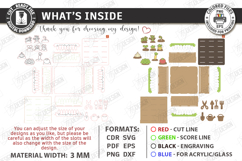 Garden Toy Playset Laser Cut Bundle | Kids Laser | Farm SVG Product Image 5