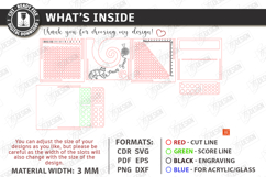 Yarn Organizer Boxes Laser Cut Bundle | Knitting and Crochet Product Image 5