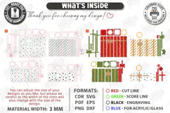 Christmas Advent Candle Holder Laser Cut Kit | Advent Block Product Image 4