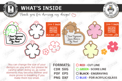 Mother's Day Personalized Keychain Laser Cut | Name Keyring Product Image 3