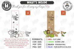 Funny Legs Bookmark Laser Cut | Fairy Wooden Bookmarks Laser Product Image 3