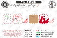 Valentine's Day Tiered Tray Laser Cut | Romantic Sign SVG Product Image 2