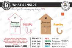 Pet Hair Roller Holder Laser Cut | Pet Accessory Organizer Product Image 3