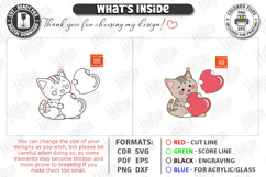 Valentine's Paintable Ornament Laser Cut | Coloring Craft Product Image 3