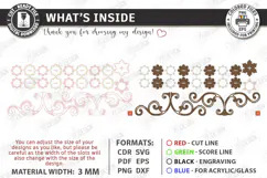 Christmas Candle Centerpiece Laser Cut | 3D Candle Holders Product Image 3