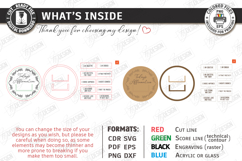 Interchangeable Affirmation Sign Laser Cut | Hanging Signs Product Image 3