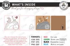 He Is Risen Puzzle Laser Cut | Christian Easter Story | CNC Product Image 3