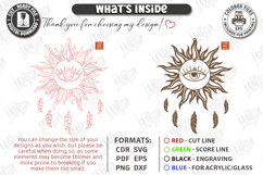 Wooden Dream Catcher Laser Cut Bundle | Boho Wall Hanging Product Image 11