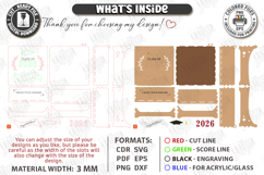 Graduation Memory Boxes Laser Cut Bundle | Class of 2026 SVG Product Image 10