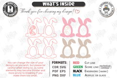 Easter Egg Holder Laser Cut | Easter Bunny | Egg Stand | CNC Product Image 3