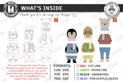 Animal Puzzles Laser Cut Bundle | Kids Puzzles | Kids Games Product Image 16