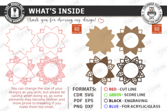 Lotus Flower Tealight Candle Holder Laser Cut | Home Decor Product Image 3
