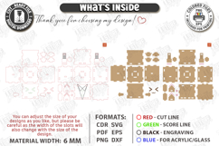 Wooden Planter Dolls Laser Cut | Robot Planter | Cute Plant Product Image 3