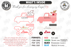 Valentine's Day Tiered Tray Laser Cut | Romantic Table Decor Product Image 6