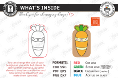 Paintable Easter Characters Laser Cut Bundle | Kids Easter Product Image 6