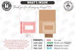 Wedding Guest Book Laser Cut | Personalized Photo Album SVG Product Image 3