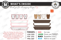 Fridge Magnet Laser Cut Laser Cut Bundle | Kitchen Decor SVG Product Image 6