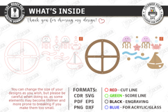 Baby Nursery Mobile Laser Cut Bundle | Newborn SVG | Nursery Product Image 6