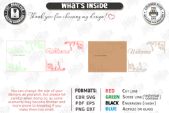 Wedding Welcome Sign Laser Cut | Wedding Reception Decor SVG Product Image 3