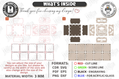 Graduation Photo Memory Box Laser Cut | Class of 2026 | CNC Product Image 3