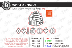 Knitting Stitch Markers Laser Cut | Crochet Progress Keeper Product Image 3