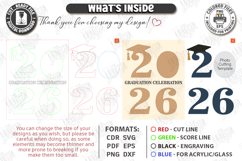 Graduation Welcome Signs Laser Cut Bundle | Graduation Party Product Image 6