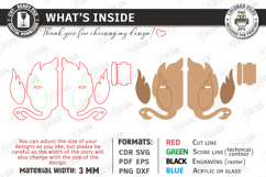 Wooden Animal Tape Dispenser Laser Cut Bundle | Tape Holders Product Image 6