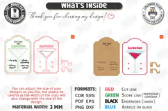 Valentine’s Day Board Laser Cut|Recipe for Love SVG|Kitchen Product Image 2