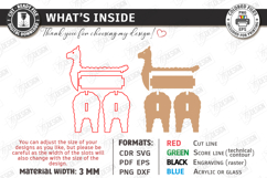 Wooden Animal Tape Dispenser Laser Cut Bundle | Tape Holders Product Image 7