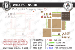 Garden Toy Playset Laser Cut Bundle | Kids Laser | Farm SVG Product Image 7