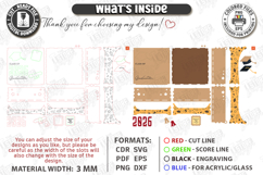 Graduation Memory Boxes Laser Cut Bundle | Class of 2026 SVG Product Image 11