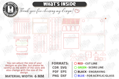 Outdoor Welcome Sign Planter Laser Cut Bundle | Porch Decor Product Image 7