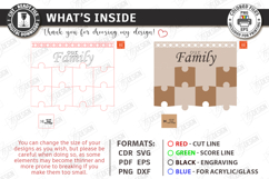 Personalized Family Wall Sign Laser Cut | Wall Decor | Home Product Image 2