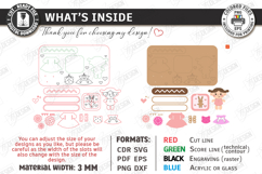 Personalized Busy Boards Laser Cut Bundle | Montessori Board Product Image 2