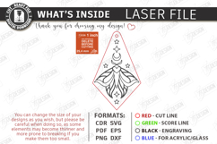 Mystic Wooden Bookmark Laser Cut Bundle | Witchy Designs SVG Product Image 7