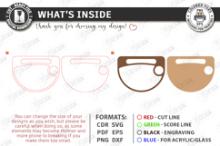 Car Steering Wheel Tray Laser Cut | Auto Laptop Desk | CNC Product Image 3