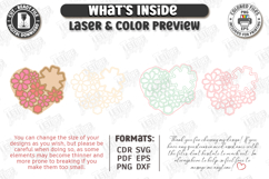 Heart Shaped Candle Holder Laser Cut|Valentine's Candlestick Product Image 2