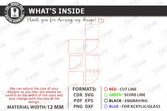 Corner Shelf Laser Cut Bundle | Wall Shelf | Home Decor SVG Product Image 12